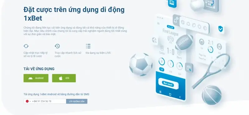 Cách tải 1XBET Về Máy ANDROID Và IOS Siêu Nhanh Chóng